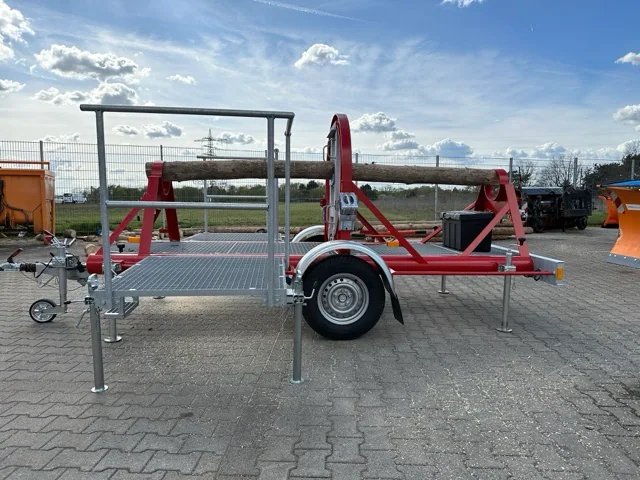 FZG-Bau-Foedisch BABISI FBF 1000 Baumbiegesimulator – Seitenansicht